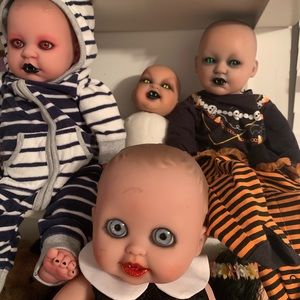 Crimson Moon Demon Babies